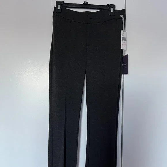 NYDJ Charcoal Trousers – Original Slimming Fit - Size 0 - Picture 1 of 6